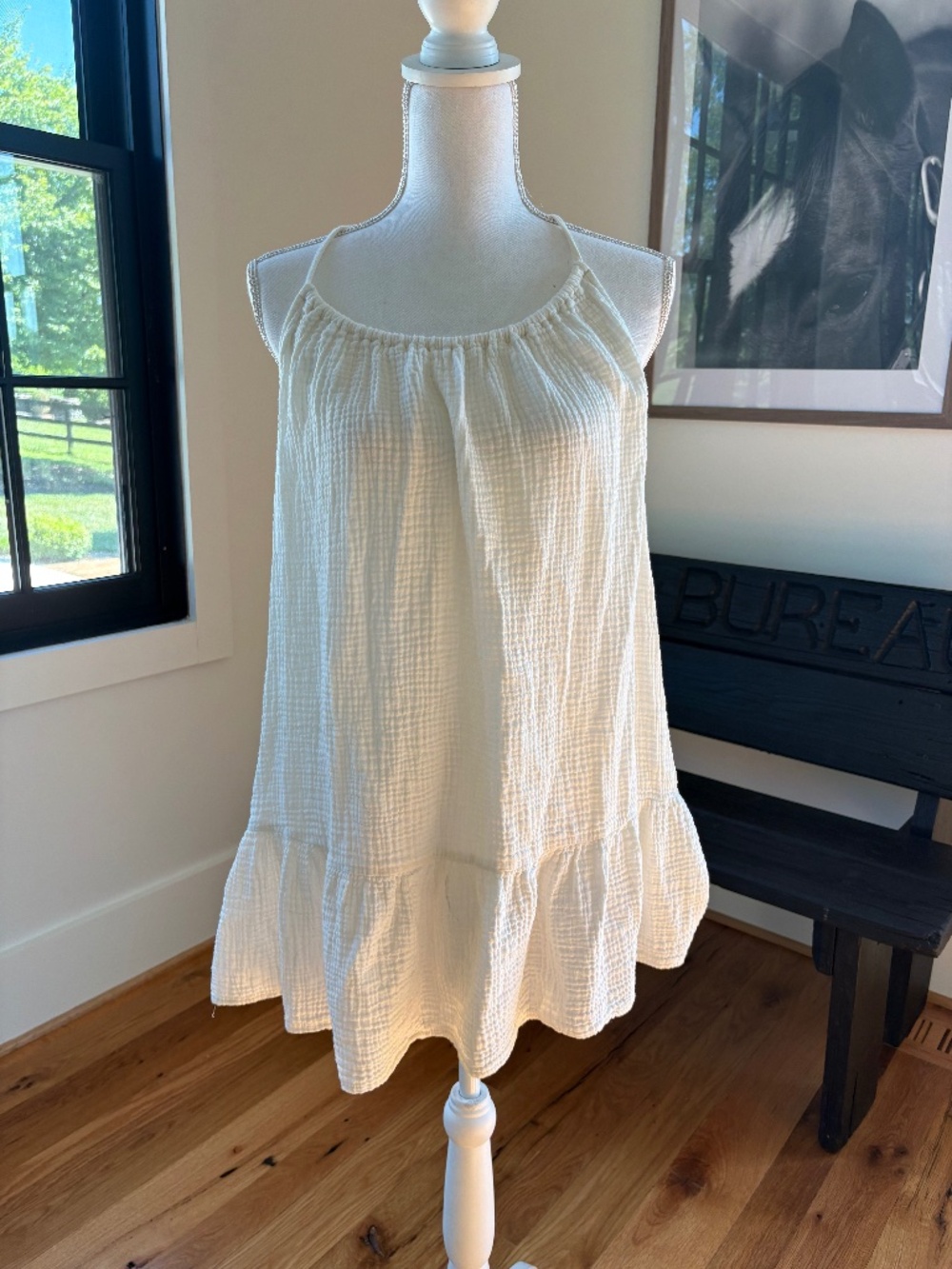 Womens White Summer Dress